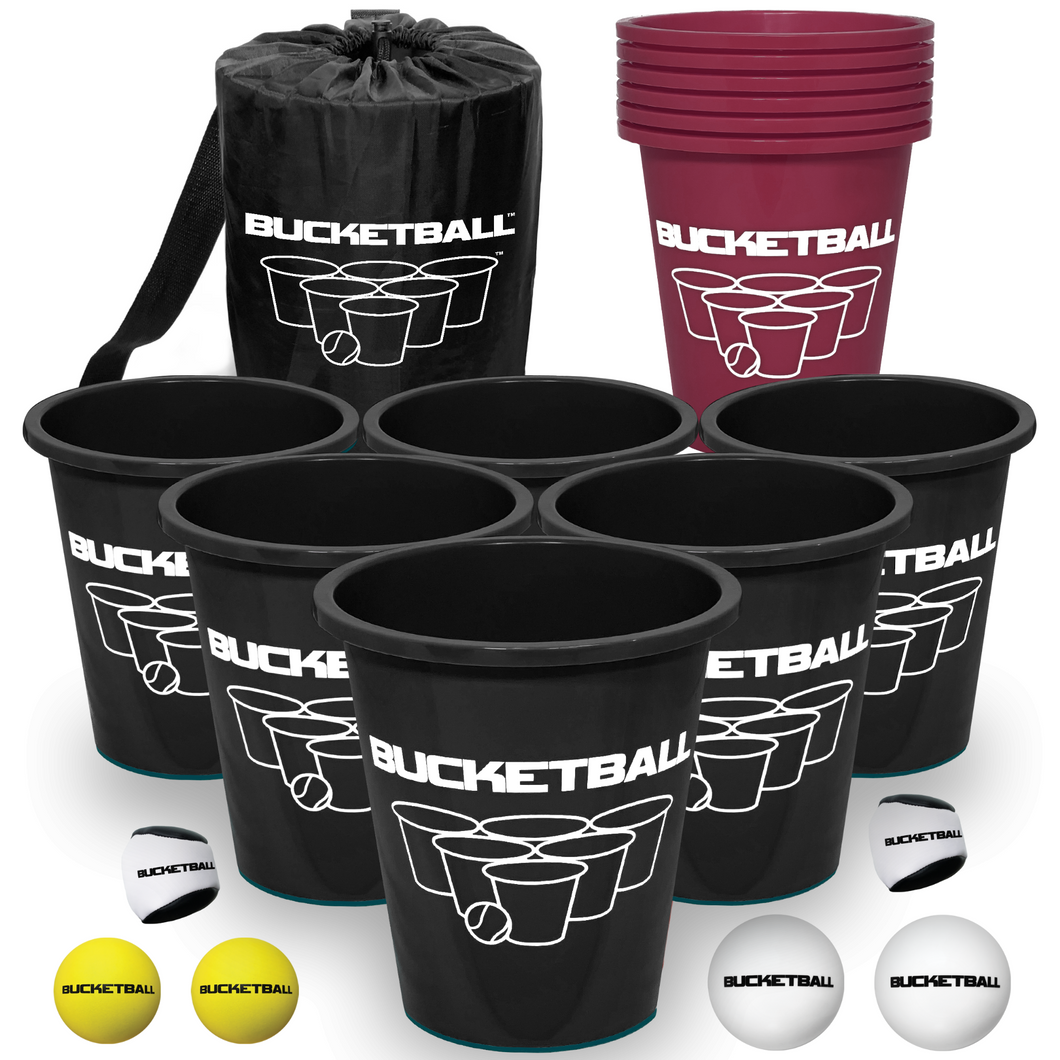 BucketBall - Team Color Edition - Combo Pack (Black/Maroon)