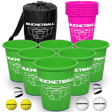 BucketBall - Team Color Edition - Combo Pack (Green/Pink)
