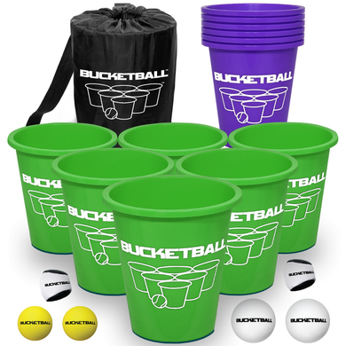 BucketBall - Team Color Edition - Combo Pack (Green/Purple)