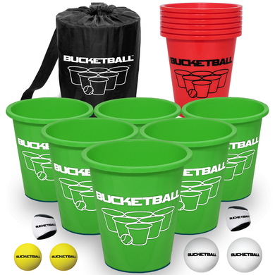 BucketBall - Team Color Edition - Combo Pack (Green/Red)