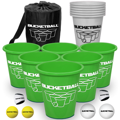 BucketBall - Team Color Edition - Combo Pack (Green/Silver)