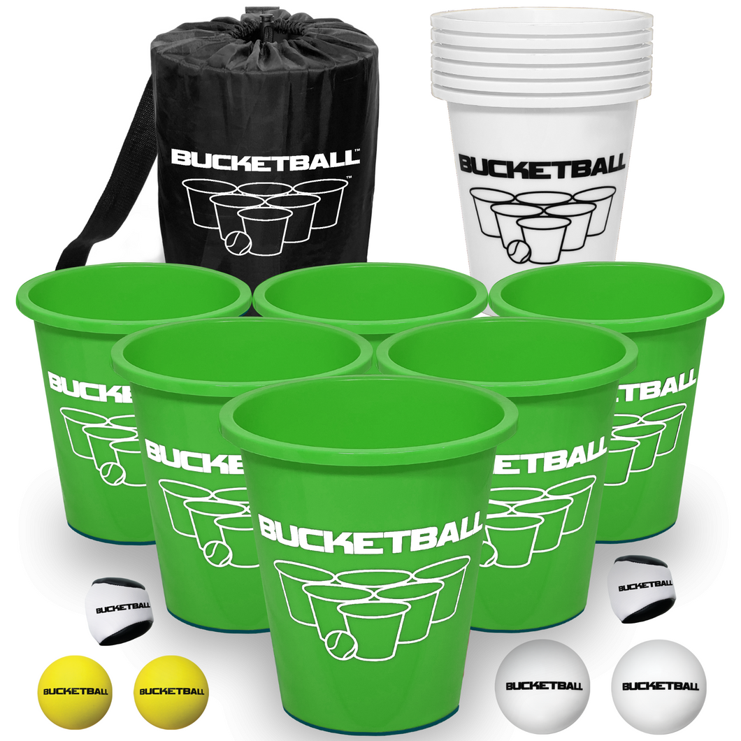 BucketBall - Team Color Edition - Combo Pack (Green/White)
