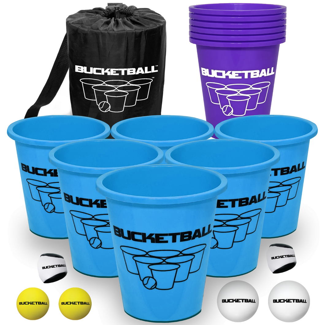BucketBall - Team Color Edition - Combo Pack (Light Blue/Purple)