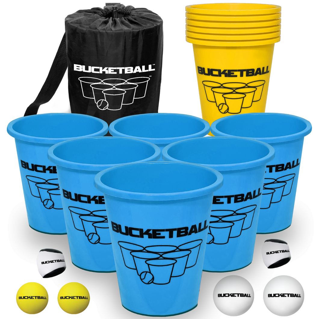 BucketBall - Team Color Edition - Combo Pack (Light Blue/Yellow)