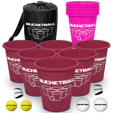 BucketBall - Team Color Edition - Combo Pack (Maroon/Pink)