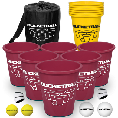 BucketBall - Team Color Edition - Combo Pack (Maroon/Yellow)