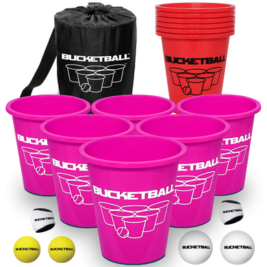 BucketBall - Team Color Edition - Combo Pack (Pink/Red)