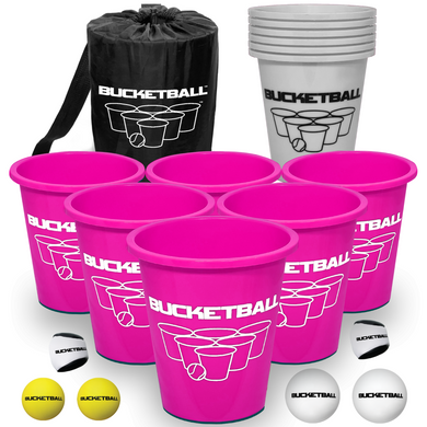 BucketBall - Team Color Edition - Combo Pack (Pink/Silver)