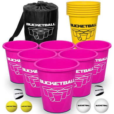 BucketBall - Team Color Edition - Combo Pack (Pink/Yellow)