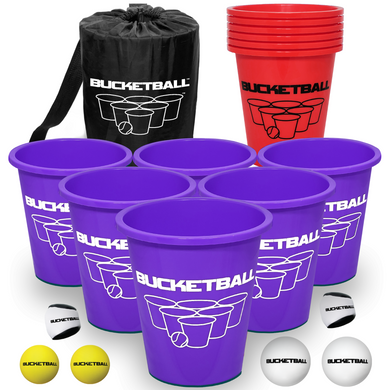 BucketBall - Team Color Edition - Combo Pack (Purple/Red)