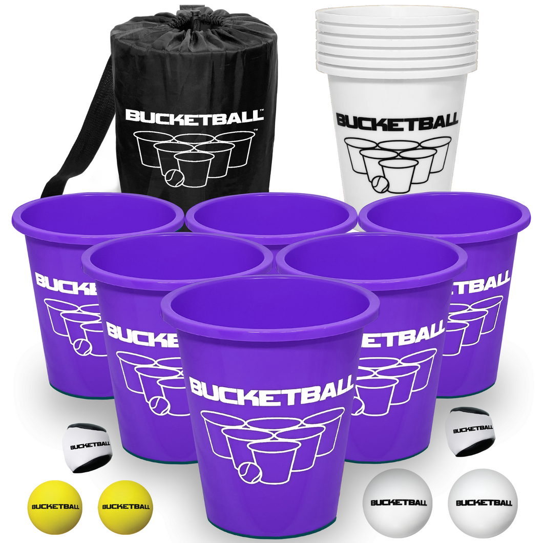 BucketBall - Team Color Edition - Combo Pack (Purple/White)