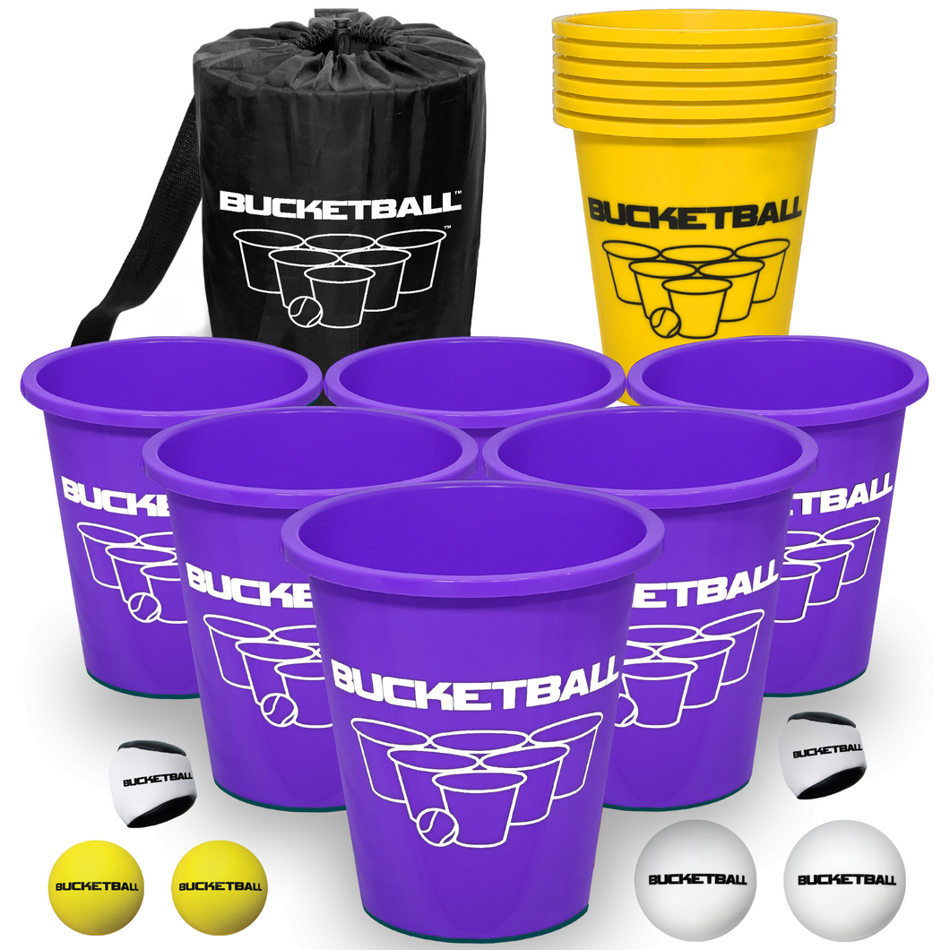 BucketBall - Team Color Edition - Combo Pack (Purple/Yellow)