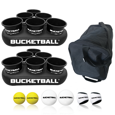 BucketBall - Team Color Edition - Party Pack (Black/Black) - BucketBall