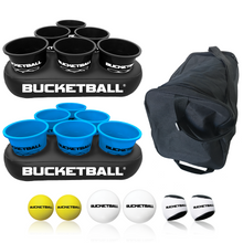 Load image into Gallery viewer, BucketBall - Team Color Edition - Party Pack (Black/Light Blue) - BucketBall
