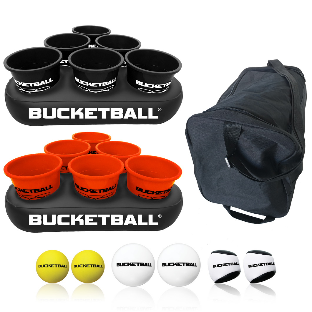 BucketBall - Team Color Edition - Party Pack (Black/Orange) - BucketBall