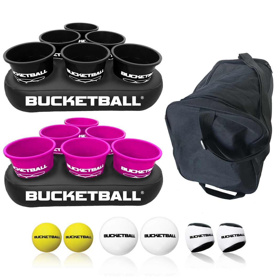 BucketBall - Team Color Edition - Party Pack (Black/Pink) - BucketBall