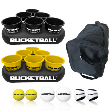 BucketBall - Team Color Edition - Party Pack (Black/Yellow) - BucketBall