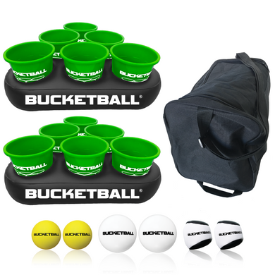 BucketBall - Team Color Edition - Party Pack (Green/Green) - BucketBall