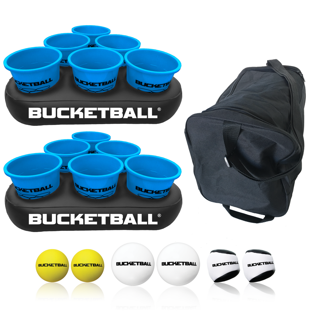 BucketBall - Team Color Edition - Party Pack (Light Blue/Light Blue) - BucketBall