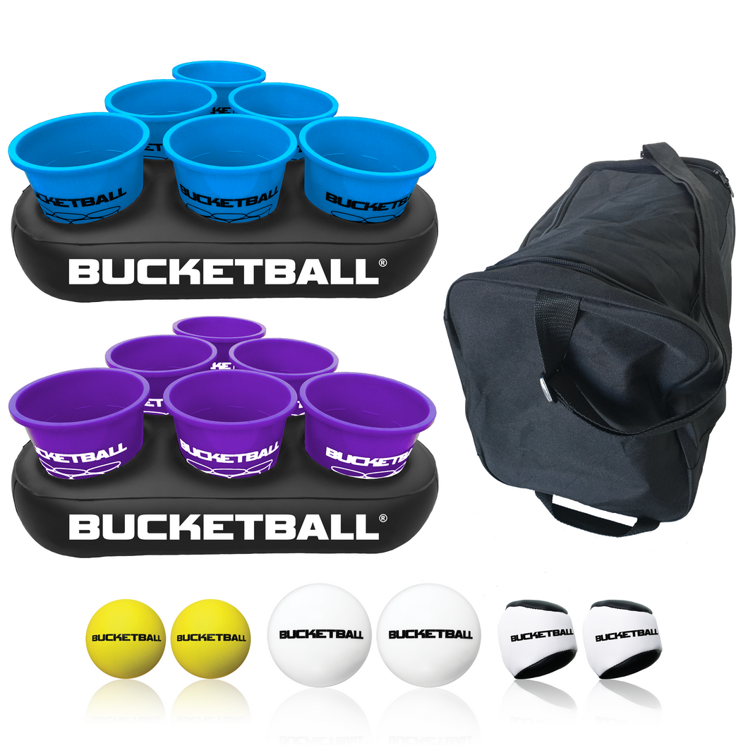 BucketBall - Team Color Edition - Party Pack (Light Blue/Purple) - BucketBall
