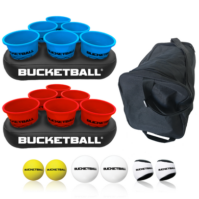 BucketBall - Team Color Edition - Party Pack (Light Blue/Red) - BucketBall