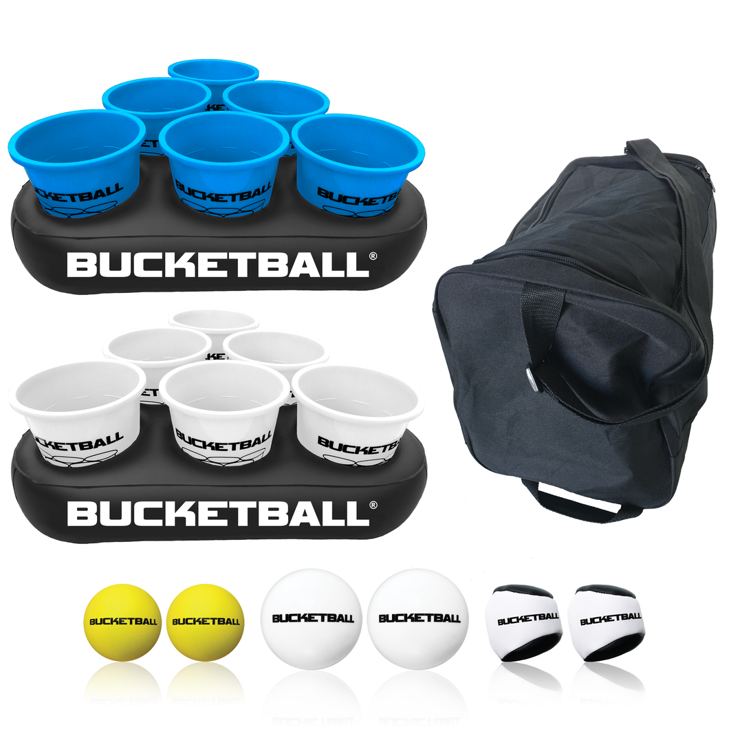 BucketBall - Team Color Edition - Party Pack (Light Blue/White)