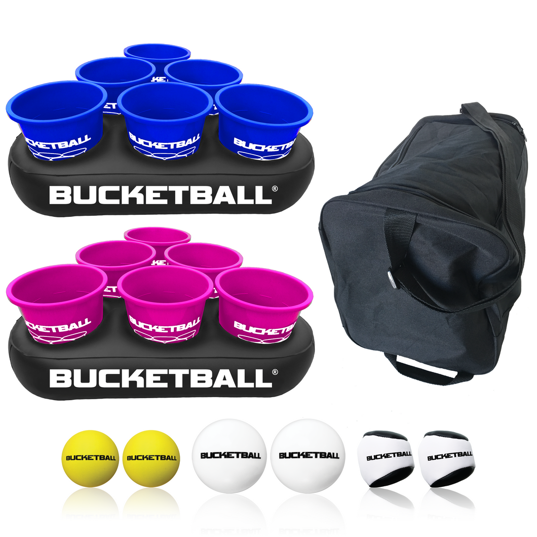 BucketBall - Team Color Edition - Party Pack (Navy Blue/Pink) - BucketBall