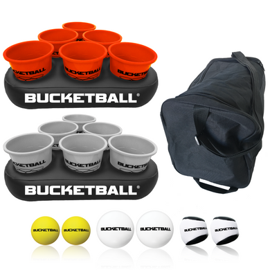 BucketBall - Team Color Edition - Party Pack (Orange/Silver) - BucketBall