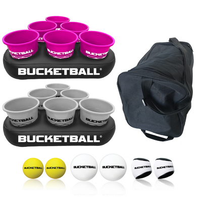 BucketBall - Team Color Edition - Party Pack (Pink/Silver) - BucketBall