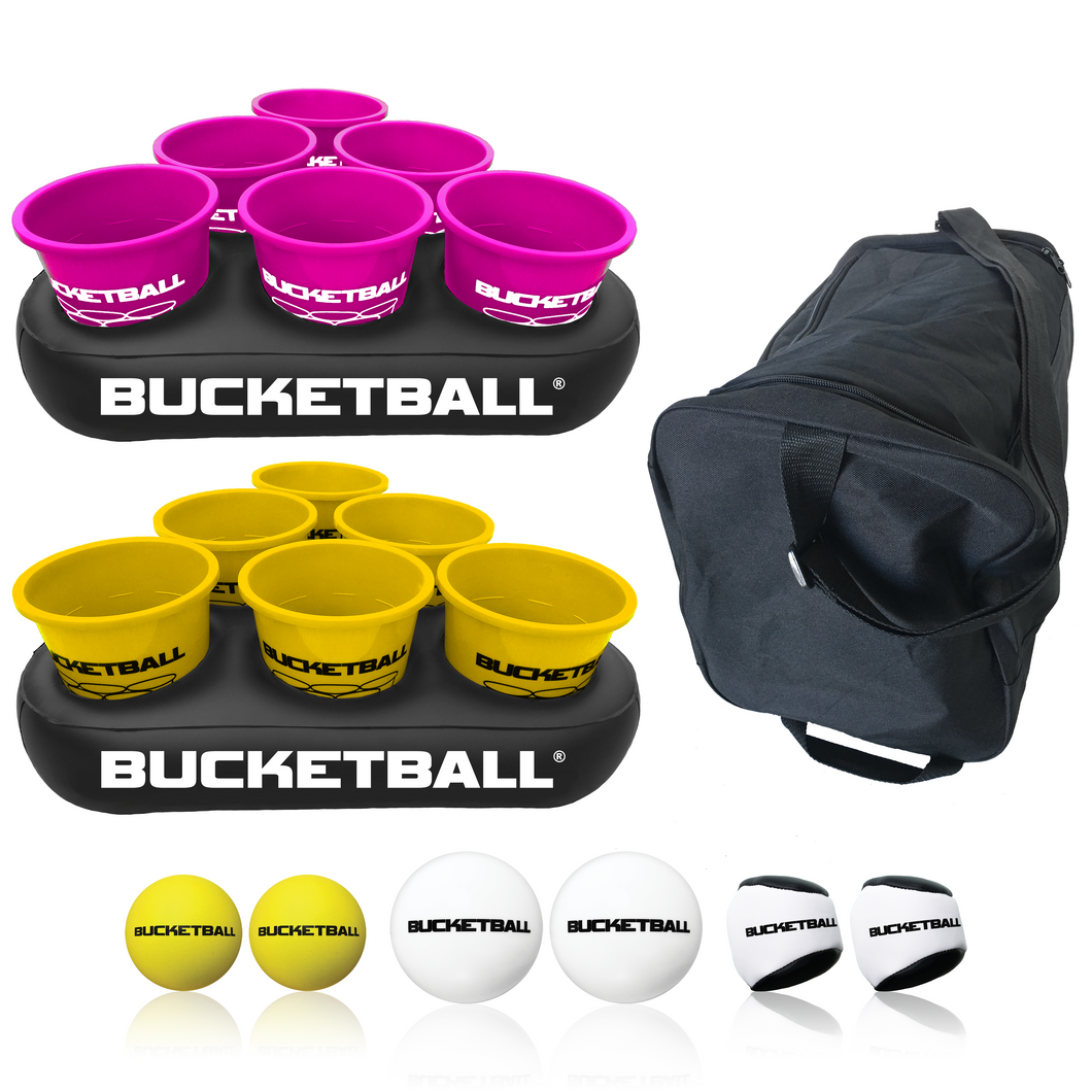 BucketBall - Team Color Edition - Party Pack (Pink/Yellow) - BucketBall