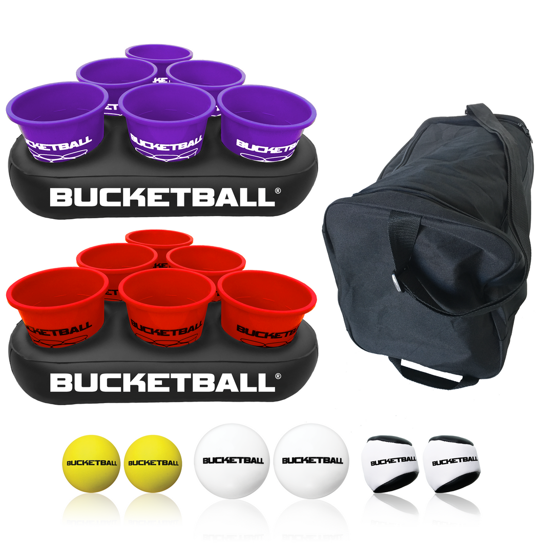 BucketBall - Team Color Edition - Party Pack (Purple/Red) - BucketBall