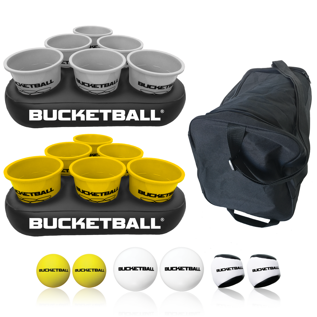 BucketBall - Team Color Edition - Party Pack (Silver/Yellow) - BucketBall