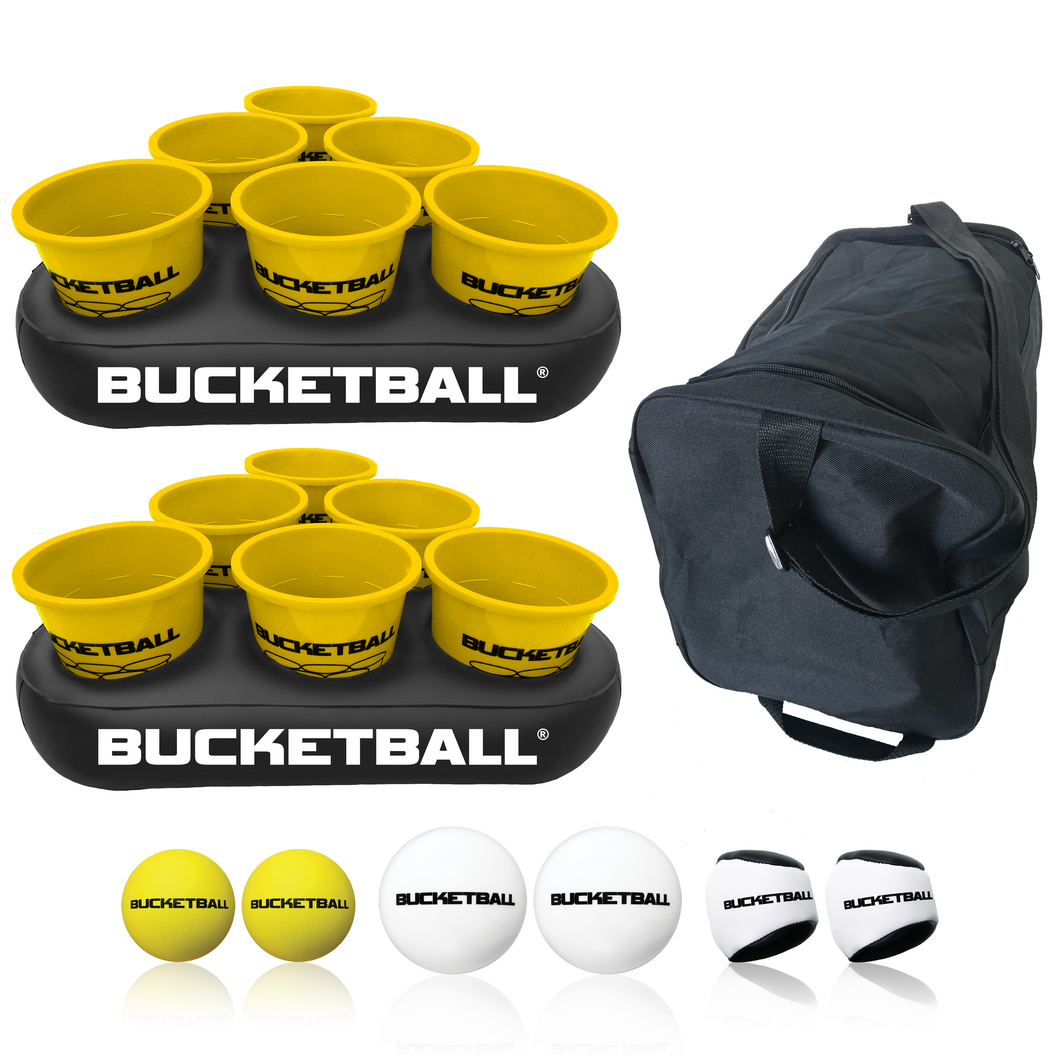 BucketBall - Team Color Edition - Party Pack (Yellow/Yellow) - BucketBall