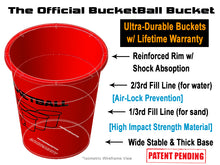 Load image into Gallery viewer, BucketBall™ - Giant Beer Pong™ Edition - Party Pack - BucketBall
